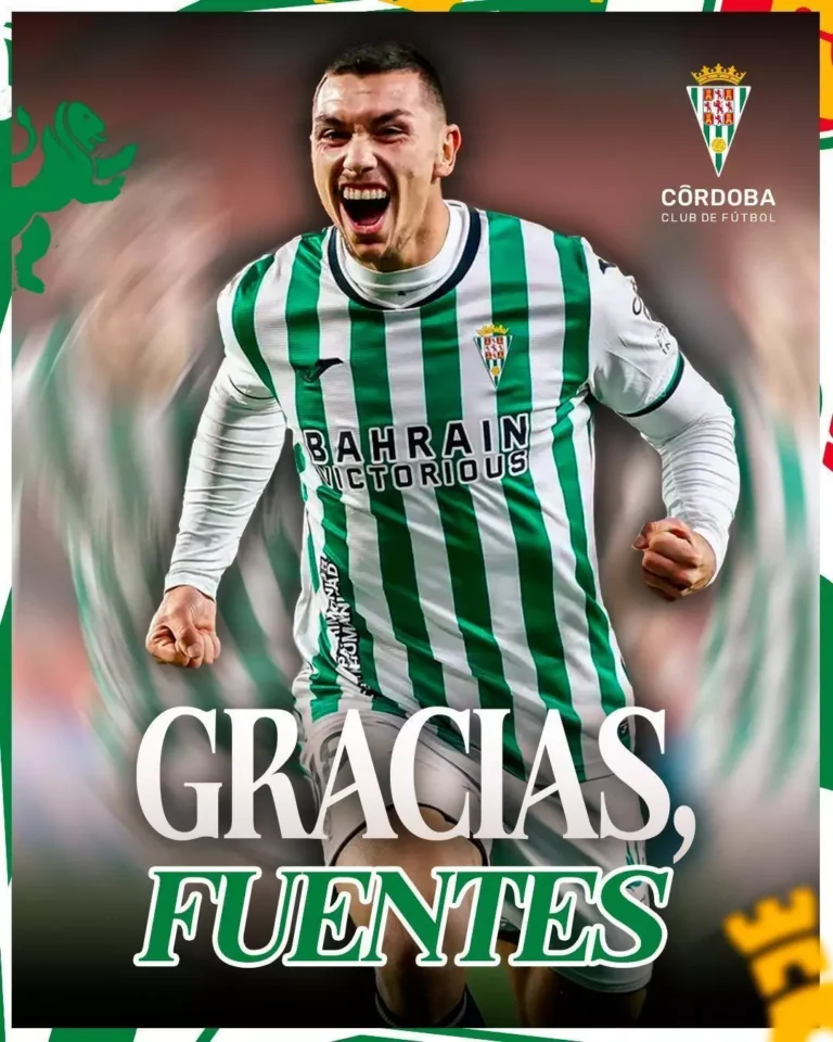 Adrián Fuentes ejecuta su cláusula de salida y abandona la disciplina del Córdoba CF