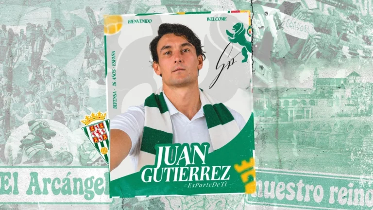 Juan Gutiérrez, nuevo jugador del Córdoba CF
